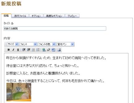 記事作成