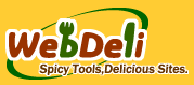 Web Deli. Spicy Toos, Delicious Sites.